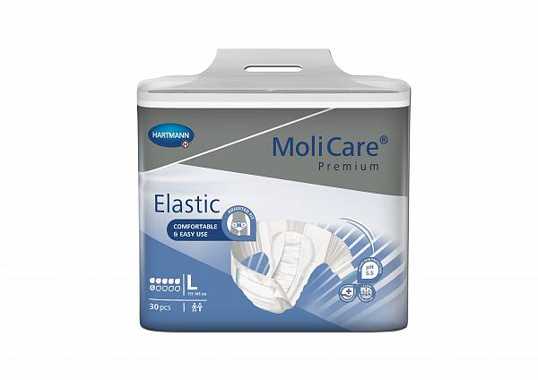 MoliCare Premium Elastic 6 kapljic, L