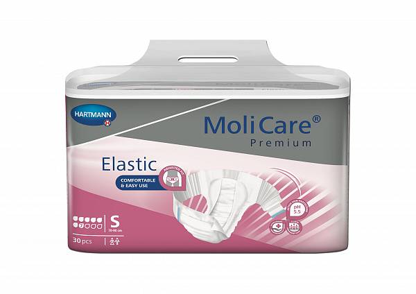 MoliCare Premium Elastic 7 kapljic, S