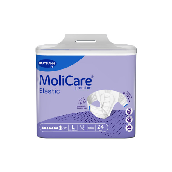 MoliCare Premium Elastic 8 kapljic, L