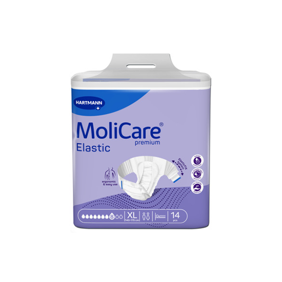 MoliCare Premium Elastic 8 kapljic, XL