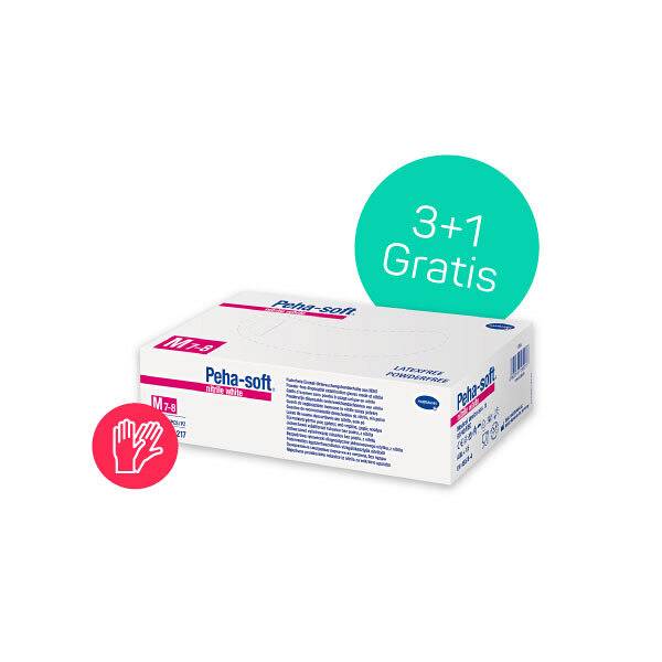 Paket 3+1 Peha-soft nitrile white