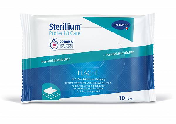 Sterillium Protect & Care robčki A10